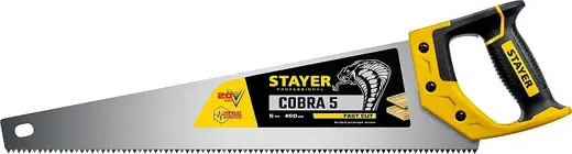 Stayer Professional Cobra 5 ножовка для быстрого реза (450 мм)