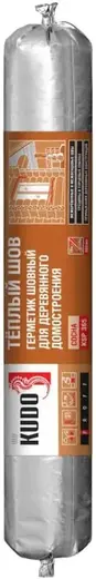Kudo Proff Теплый шов герметик шовный для деревянного домостроения (600 мл) сосна