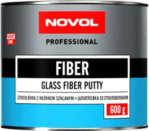 Novol Professional Fiber шпатлевка со стекловолокном (600 г)