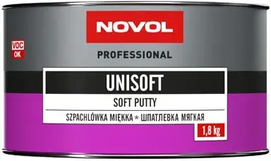 Novol Professional Unisoft шпатлевка мягкая (1.8 кг)