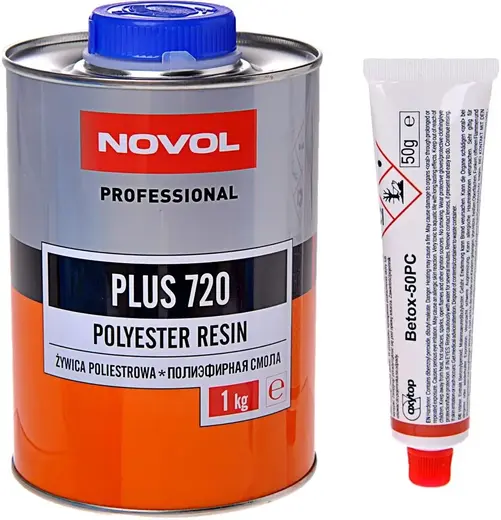 Novol Professional Plus 720 полиэфирная смола двухкомпонентная (1.05 кг)