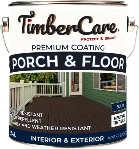 Timbercare Porch & Floor покрытие кроющее для деревянных и бетонных поверхностей (2.34 л)