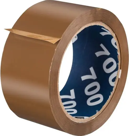 Unibob 700 лента клейкая упаковочная (50*66 м) коричневая