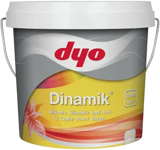 DYO Dinamik краска интерьерная моющаяся (2.5 л) база В