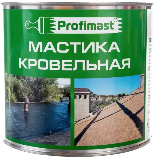 Profimast мастика битумная кровельная (2 л)