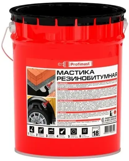 Profimast мастика резинобитумная (21.5 л)