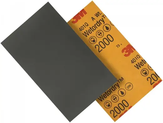 3M 401 Q IMP наждачная бумага с микротонким абразивом (230*138 мм) 2000A