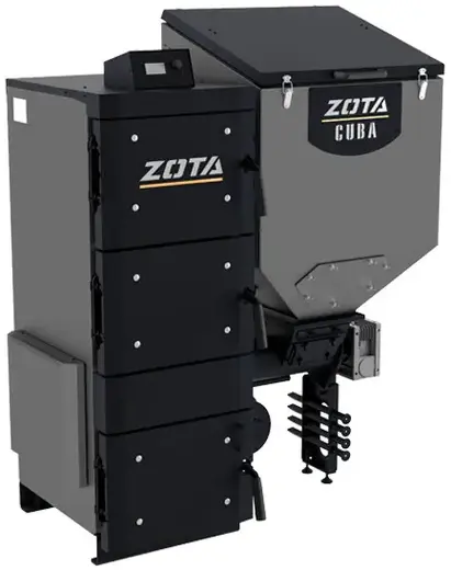 Zota Cuba котел угольный автоматический 25 (1275*1630*950 мм)