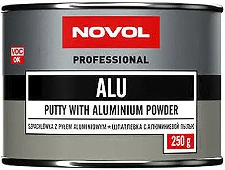 Novol Professional Alu шпатлевка с алюминиевой пылью (250 г)