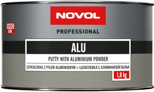 Novol Professional Alu шпатлевка с алюминиевой пылью (1.8 кг)