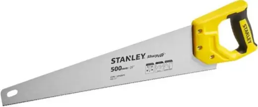 Stanley Sharpcut ножовка по дереву (500 мм) 11 зубьев