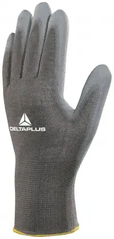 Delta Plus VE702GR перчатки трикотажные с полиуретановым покрытием (10/4 XL)