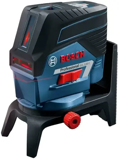 Bosch Professional GCL 2-50 C нивелир лазерный комбинированный 1 лазерный нивелир + 4 батарейки 1.5 В LR6 (AA) + 1 чехол + 1 строительный штатив BT 15