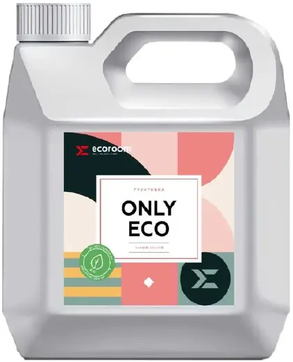 Ecoroom Onlyeco грунтовка универсальная акриловая (5 л) бесцветная