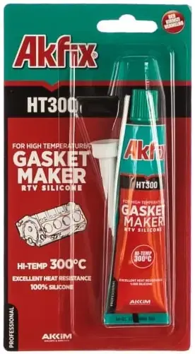 Akfix HT300 герметик силиконовый термостойкий (50 мл)