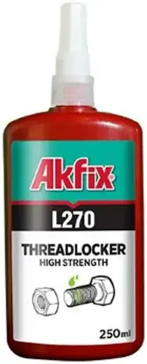 Akfix L270 Threadlocker фиксатор резьбовой высокопрочный анаэробный (250 мл)