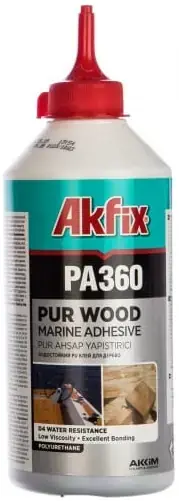 Akfix PA360 клей полиуретановый быстросохнущий для дерева (560 мл)