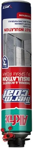 Akfix Thermcoat утеплитель напыляемый полиуретановый (930 г)