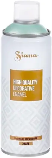 Siana High Quality Decorative Enamel эмаль аэрозольная (520 мл) жемчужно-мятная