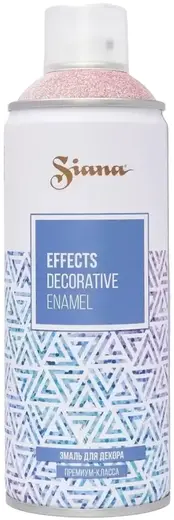 Siana Effects Decorative Enamel эмаль (глиттер) аэрозольная для декора (520 мл) сладкая вишня