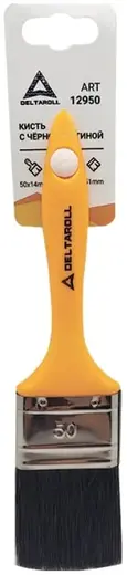 Deltaroll кисть с желтой ручкой (50 мм)