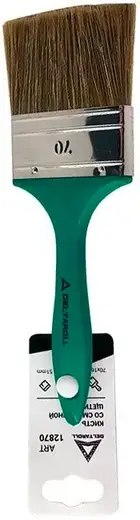 Deltaroll кисть с зеленой ручкой (70 мм)
