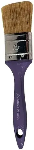 Deltaroll кисть с фиолетовой ручкой (40 мм)
