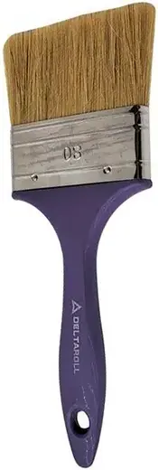 Deltaroll кисть с фиолетовой ручкой (80 мм)