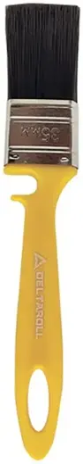 Deltaroll кисть флейцевая с желтой ручкой (35 мм)
