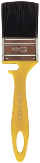 Deltaroll кисть флейцевая с желтой ручкой (50 мм)