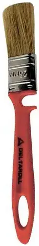 Deltaroll кисть флейцевая универсальная с красной ручкой (25 мм)