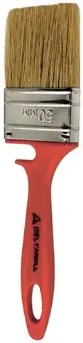 Deltaroll кисть флейцевая универсальная с красной ручкой (50 мм)