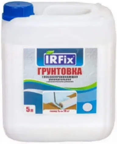 Irfix грунтовка глубокопроникающая универсальная (5 л)