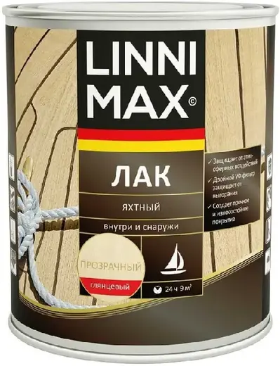 Linnimax лак яхтный (2.5 л) глянцевый