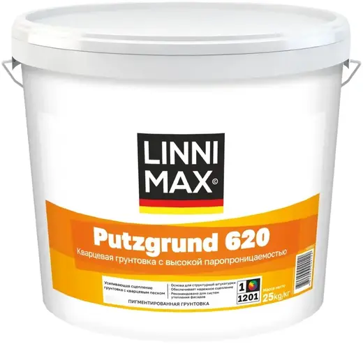 Linnimax Putzgrund 620 грунтовка пигментированная (25 кг)