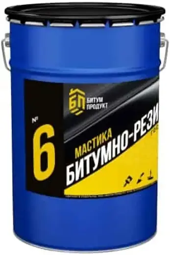 Битум Продукт №6 мастика битумно-резиновая (5 кг)