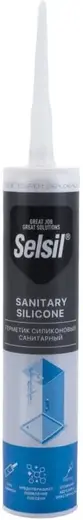 Selsil Sanitary Silicone герметик санитарный силиконовый (280 мл) белый