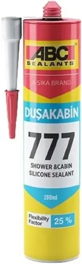 ABC Sealant 777 Shover & Cabinet герметик силиконовый санитарный (280 мл) белый