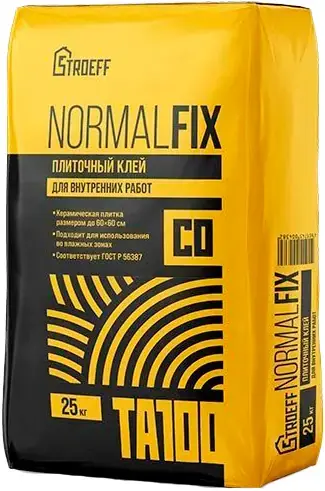 Старатели Stroeff Normalfix TA100 клей плиточный (25 кг)