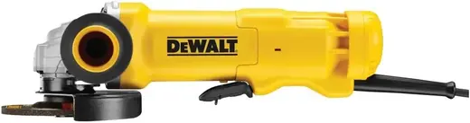 dewalt угловая шлифмашина dewalt dwe4203-qs 1000 вт 125 мм