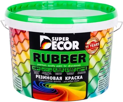 Super Decor Rubber краска резиновая (12 кг) арабика