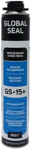 gs15 global seal, 800гр (12шт/кор) - монтажная клей-пена