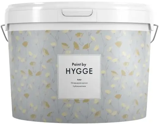 Hygge Paint Aster водно-дисперсионная краска для стен и потолков (2.7 л)