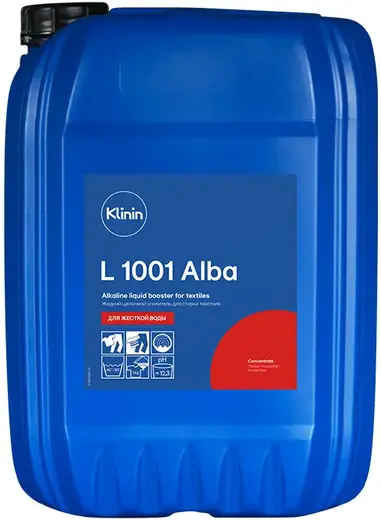 Kesto Kiilto Pro L 1001 Alba жидкий щелочной усилитель для стирки текстиля (20 л) жесткая