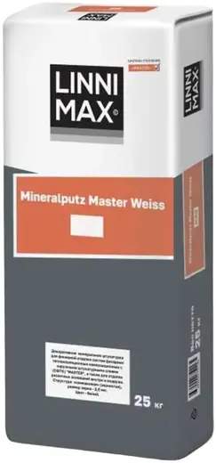 Linnimax Mineralputz Master Weiss штукатурка декоративная (25 кг) К30