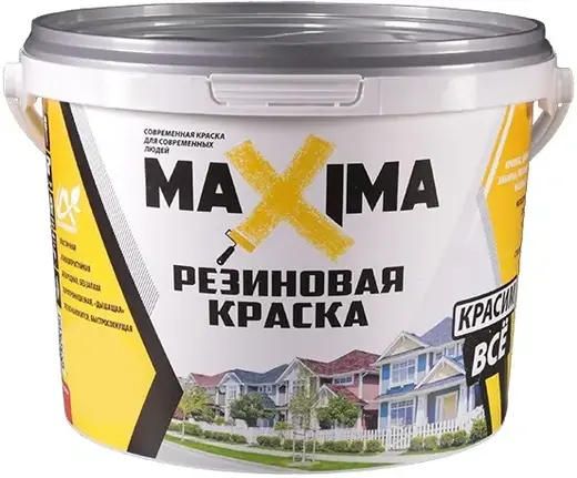 Maxima краска резиновая (11 кг) бесцветная