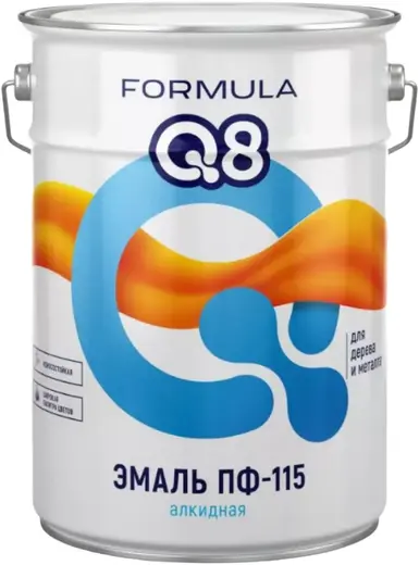 Formula Q8 ПФ-115 эмаль алкидная (6 кг) бирюзовая