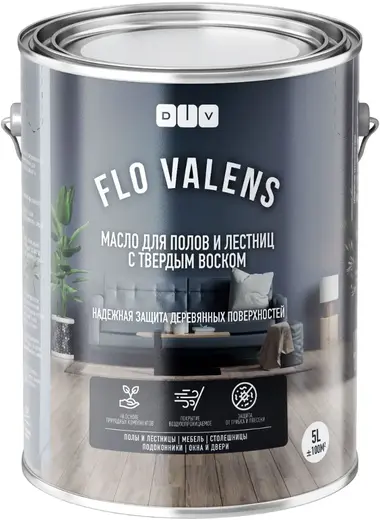 DIV Flo Valens масло для полов и лестниц с твердым воском