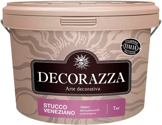 Decorazza Decorazza Arte Decorativa Stucco Veneziano декоративное покрытие с эффектом венецианской штукатурки (7 кг)