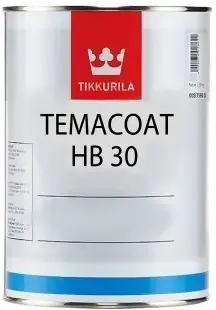 Тиккурила Temacoat HB 30 двухкомпонентная модифицированная смолами эпоксидная краска